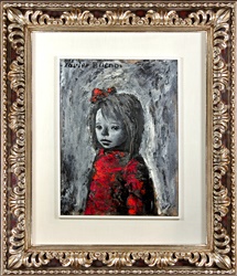 Immagine Bambina in rosso